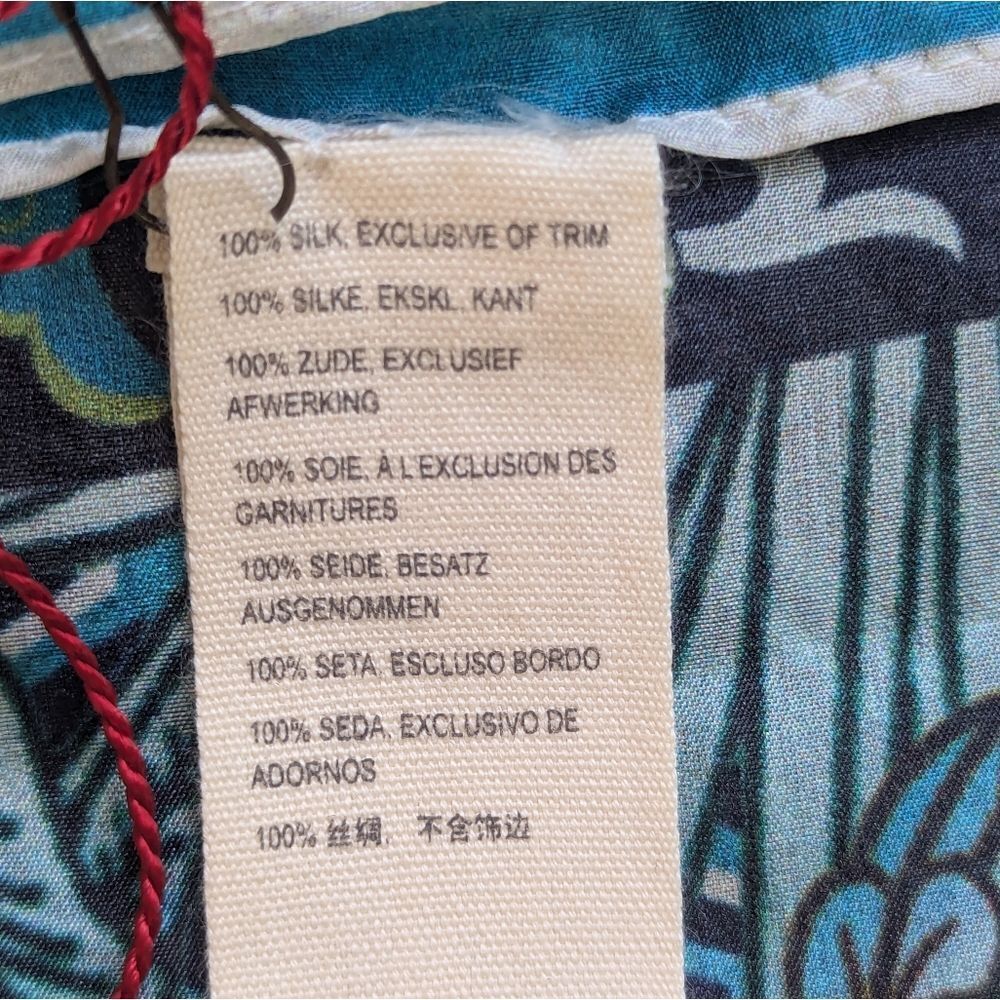 Johnny Was 100% Floral Scarf Boho Chic Whimsical Fairy Elevated Coastal Glam - Picture 7 of 10